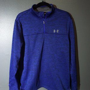 Under Armour Blue 1/4 Fleece Sweatshirt